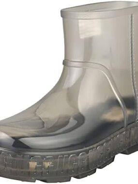 UGG Transparent Clear Glossy Ankle Rain Bootie